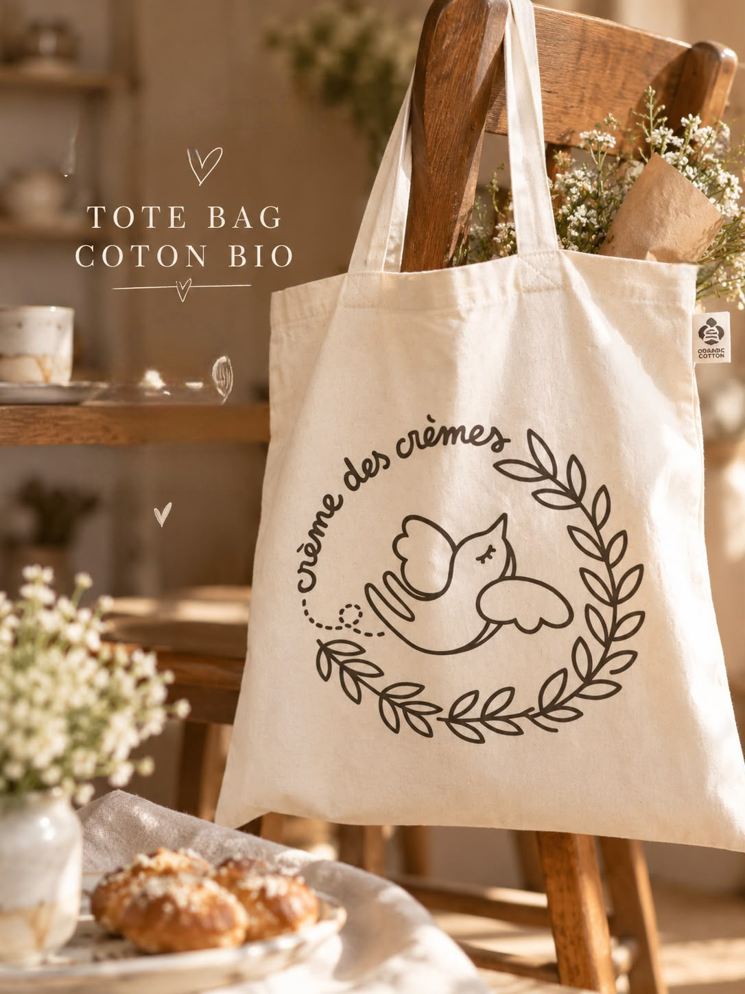 TOTE BAG CRÈME DES CRÈMES