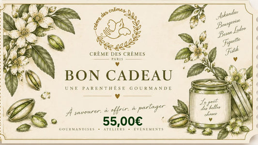 Carte Cadeau Crème des Crèmes Paris