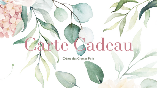 Crème des Crèmes Paris Gift Card