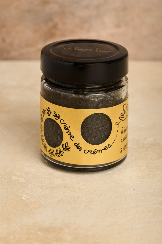 Black Sesame Cream with Satsuma Mandarin